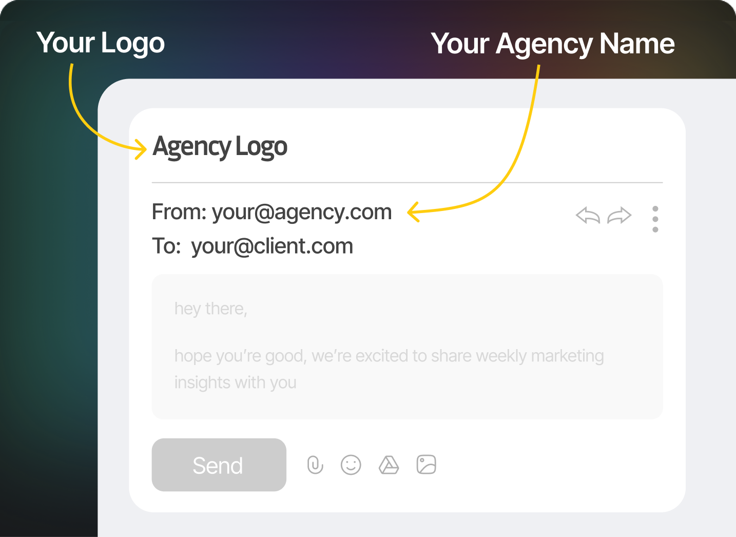 White-label alerts feature