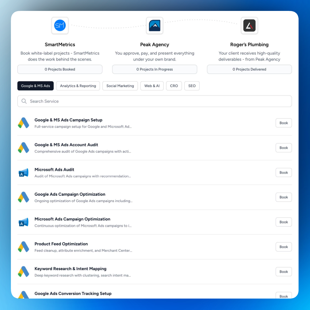 White-Label Services feature illustration