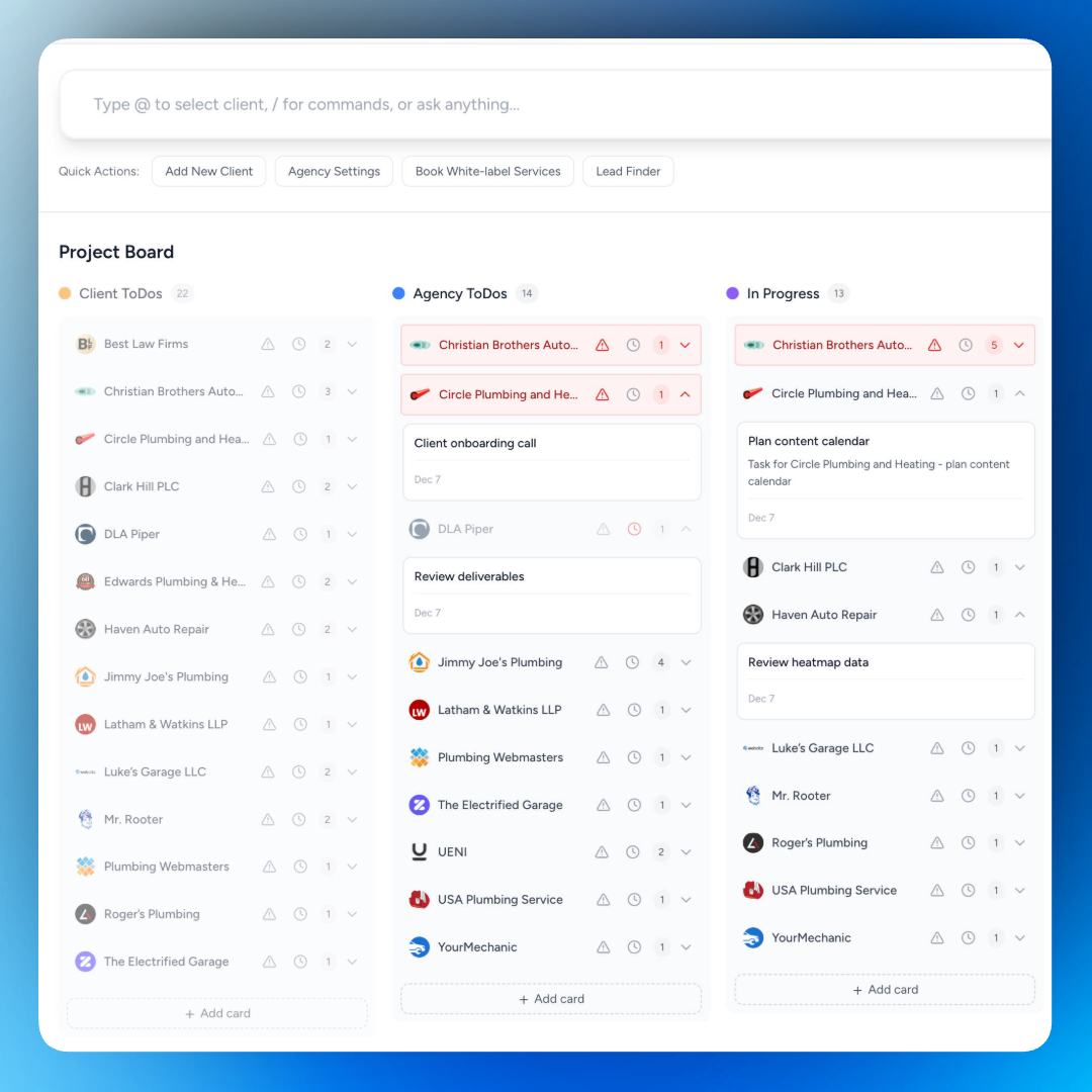 Project Board feature illustration