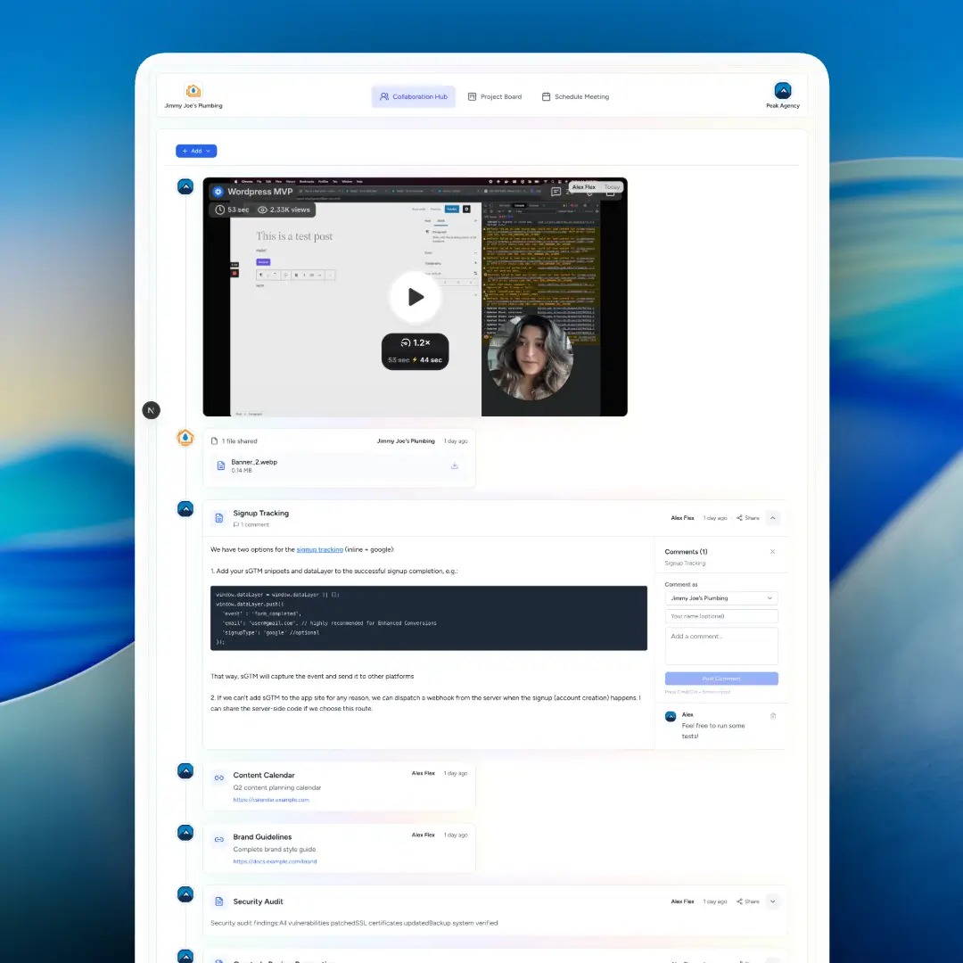 Collaboration Hub feature illustration